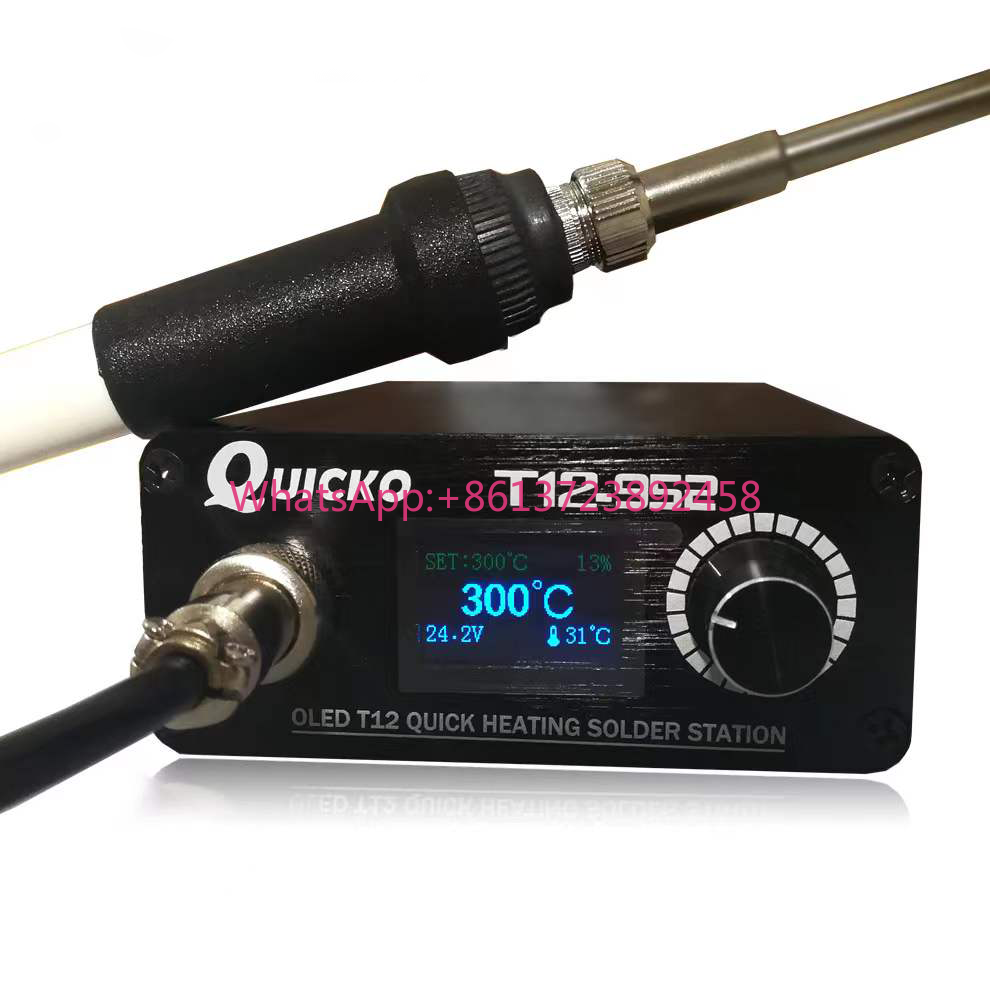 Soldering Station T12 Oled - Schnellheizende T12-952 Lötstation Elektronisches Lötkolben-Werkzeug Neue