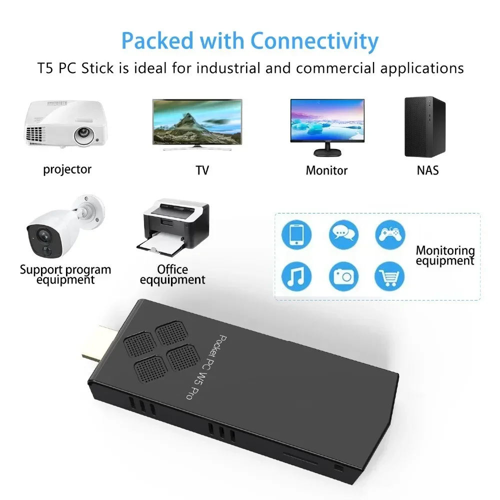 Khadas Vim4 8Gb - T5/W5 PRO Mini-PC Windows 10 Home