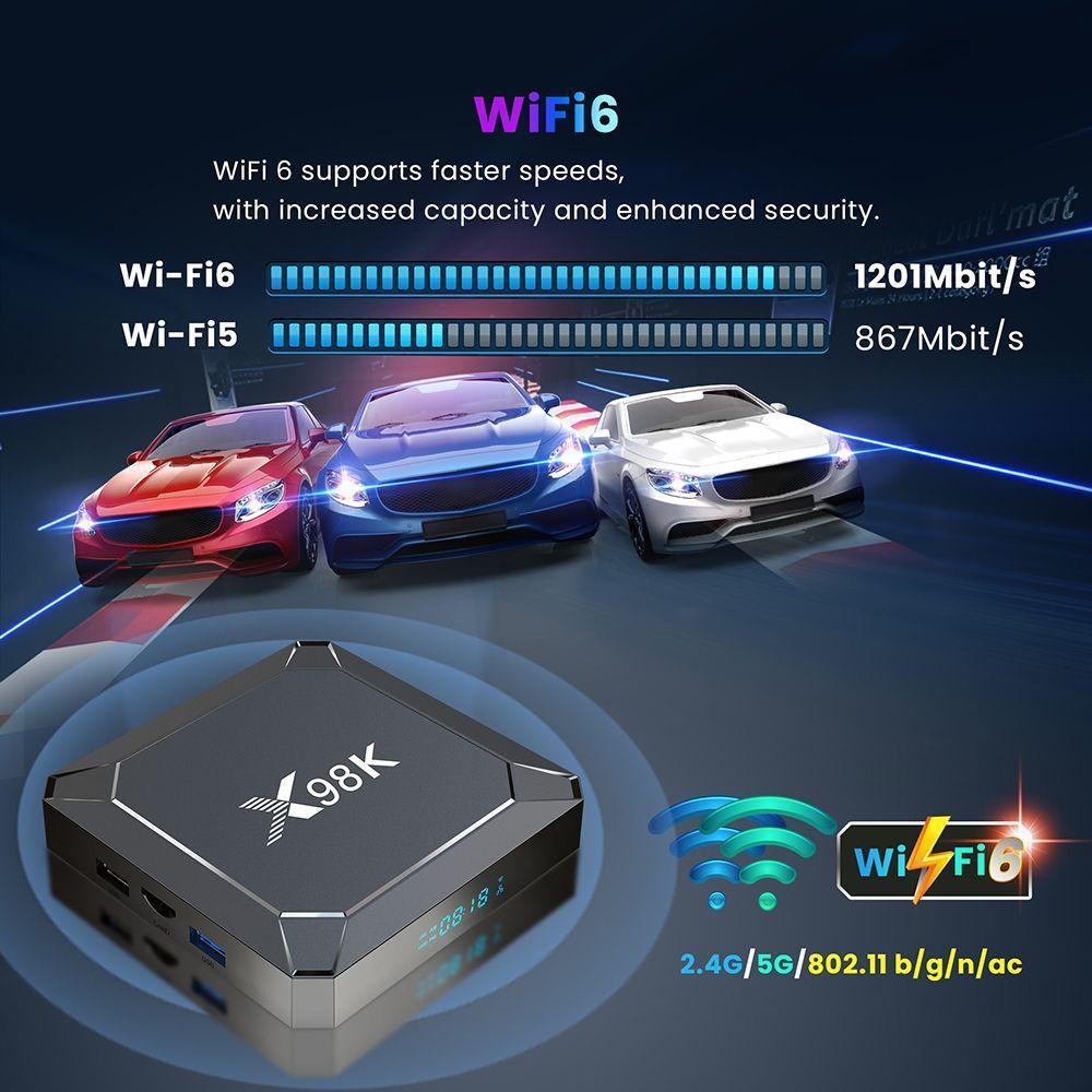 X98K Smart TV Box Android 13.0 – Radxa Rock 5B 16Gb Bewertung und Preis